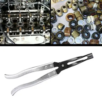 

Cylinder Head Valve Oil Seal Clamp Auto Spring Stem Remover Plier Car Repair Kit