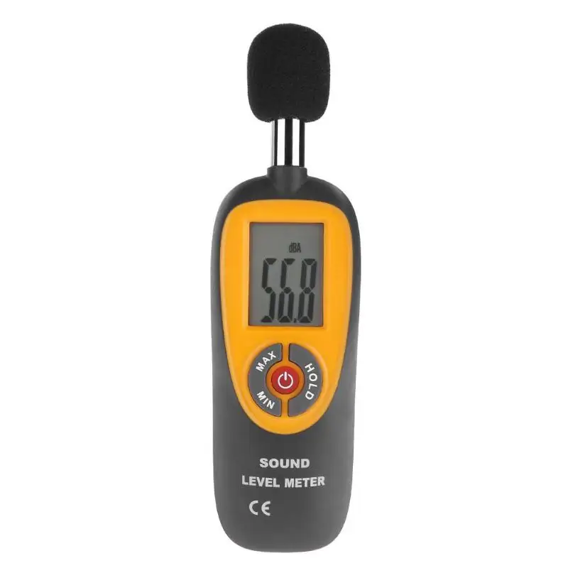

HT-90A Mini Portable Sound Level Meter With LCD Screen Display 30~130dB Instrumentation Noise Decibel Monitoring Testers