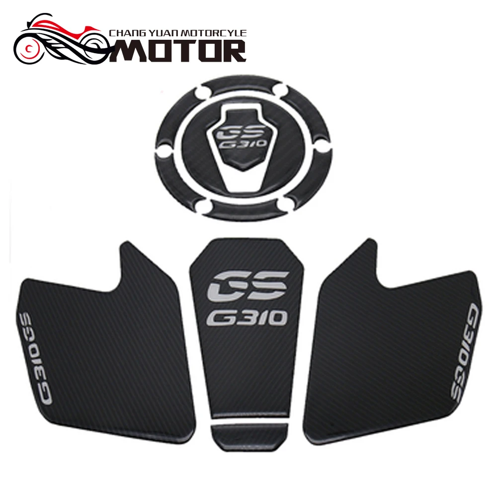 G310GS аксессуары для мотоциклов настоящий бак Pad газовое топливо наклейка мото наклейка эмблема протектор для BMW G310 GS 1 комплект