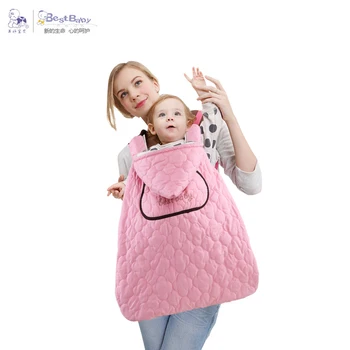 

Newborn Backpack Carrier Sling Mantle Cover Cape Sleep Bag Windproof for Ourdoor Winter Warm Baby Carrier Coat Cloak
