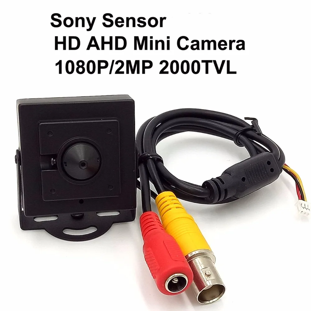 CNDST Мини Пуля 720P HD AHD квадратная камера безопасности 1MP f3.6mm объектив 35X35mm мини