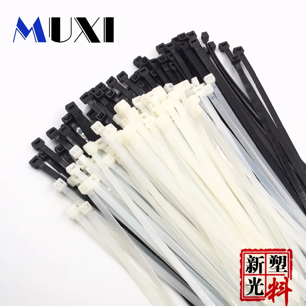 100 шт. нейлоновые самоблокирующиеся кабельные стяжки 10 30 см|tie cable|zip tiescable zip tie |