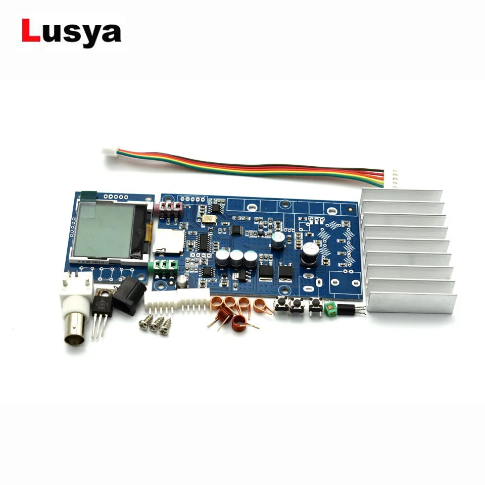 

DIY Kits FM 5W 76M-108MHZ stereo PLL FM transmitter suite 7W maximum power frequency adjustable for hifi amplifier C5-008