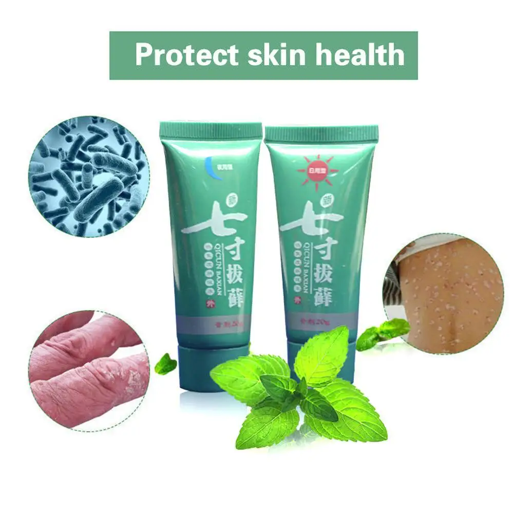 

2pcs Natural Chinese medical Body Psoriasis Cream Skin Psoriasis Treatment Dermatitis Eczematoid Eczema Ointment