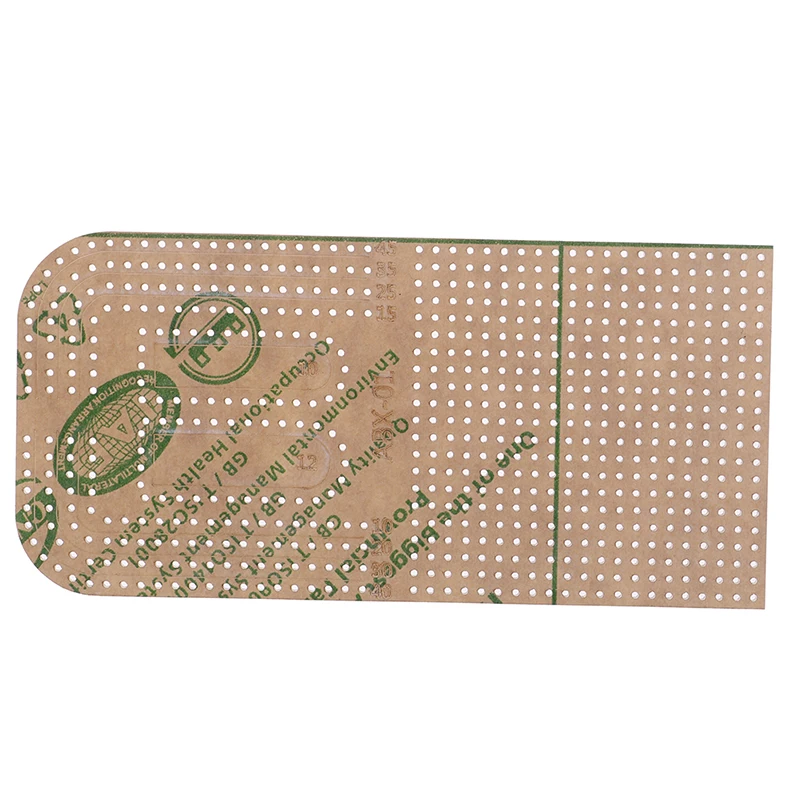 

Leather Craft Acrylic Patchwork Punching Positioning Drilling Ruler Calculation Template Stencil DIY Sewing Tool
