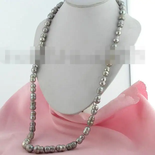 

song voge gem nanJ2411 gray baroque screwed fw pearl necklace