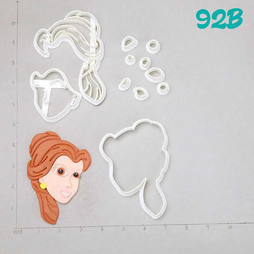 Мультяшный резак для печенья с героями мультфильмов 3D напечатанный помадки