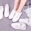 BODENSEE femmes chaussures en cuir PU femmes vulcaniser chaussures baskets couleur bonbon femmes semelle en caoutchouc dames chaussure avec perle ► Photo 2/6