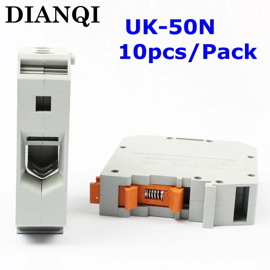 

UK-50N UK Series Universal Terminal Block Terminal Connector/Cable Connector/Wire Connector/Splice 10PCS/Pack