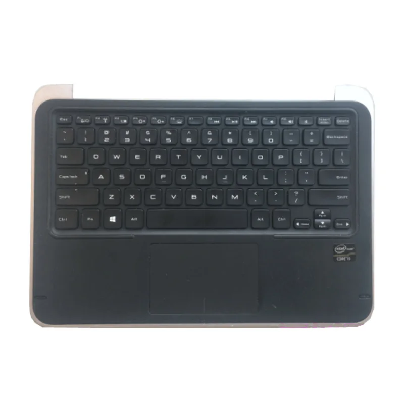 

Free Shipping!!! New Original Laptop Shell Cover C Palmrest With Keyboard For Dell XPS 12 9Q23 0YHKXX