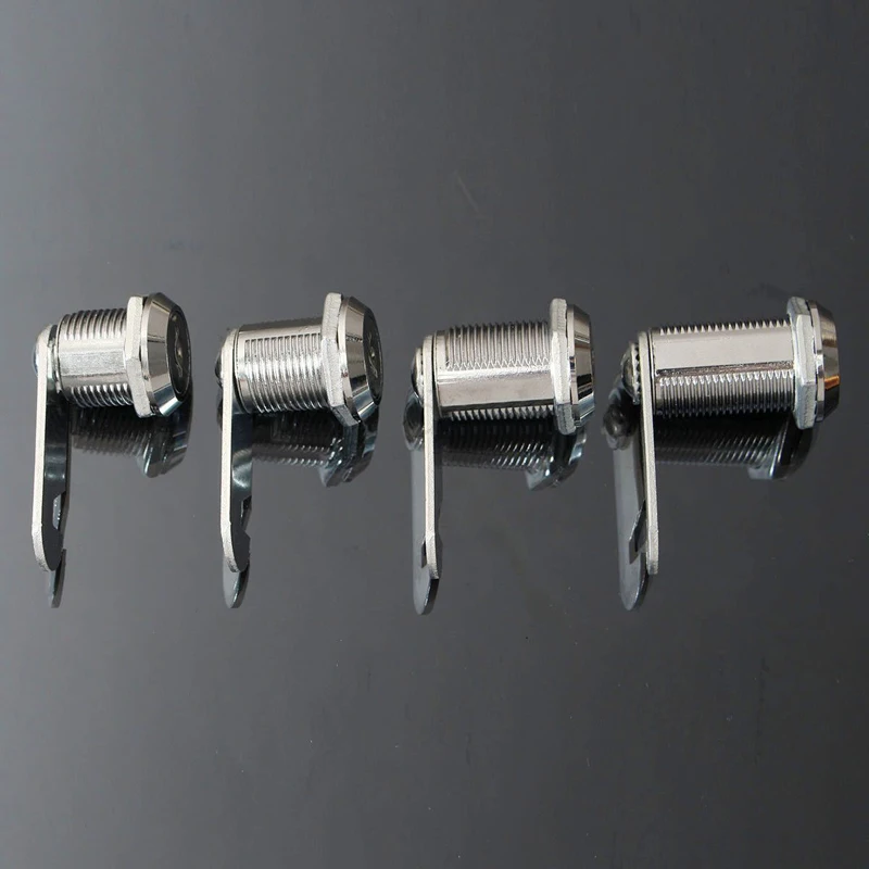16mm/20mm/25mm/30mm Cam Lock High Quality Mail Box File Cabinet Desk Drawer Lock with 2 Keys DIY Cabinet Tools