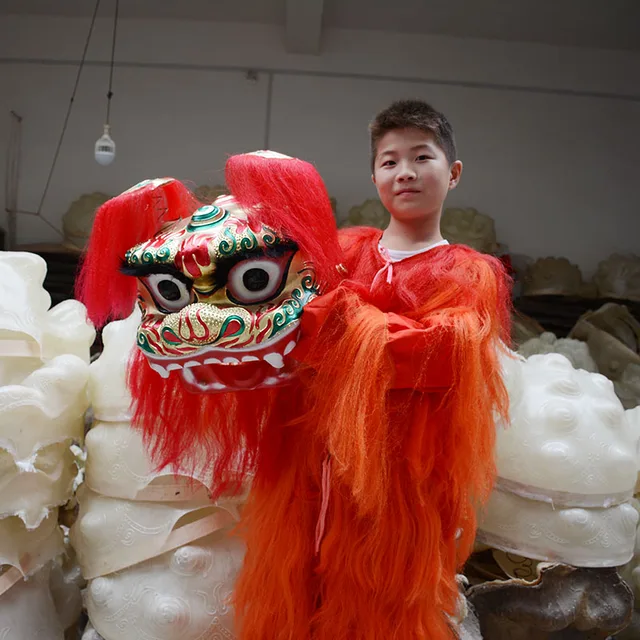 Lion Dance Costume Equipment Northern Performance Lion Dance Costume