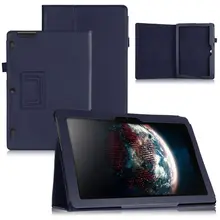 Buyeasy Flip Stand PU Couverture En Cuir Cas Pour Lenovo Tab 2 A10 A10-30 A10-30F X30F 10.1 “Tablet Cas