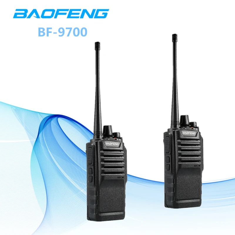 

2pcs IP67 Waterproof Baofeng BF-9700 Without Earphone 2800mAh 8W Portable CB Radio Two Way Radio UHF400-520MHz FM Transceiver