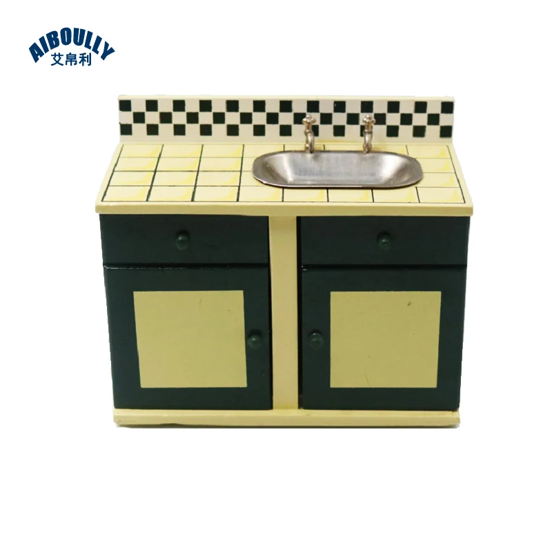 

1:12 Dollhouse Miniature Kitchen Wooden Stove Cooking Play Doll House Furniture Accessories Toys for Children Christmas Gift