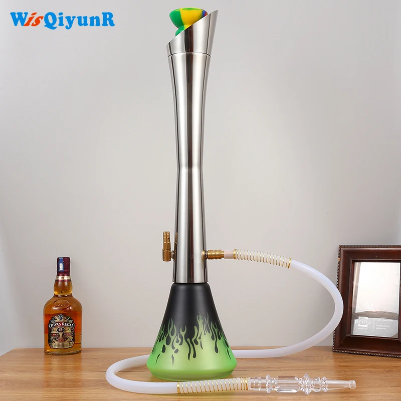 Wiskiyunr высокое качество красивая колба профессиональный дизайн кальян наргиле с