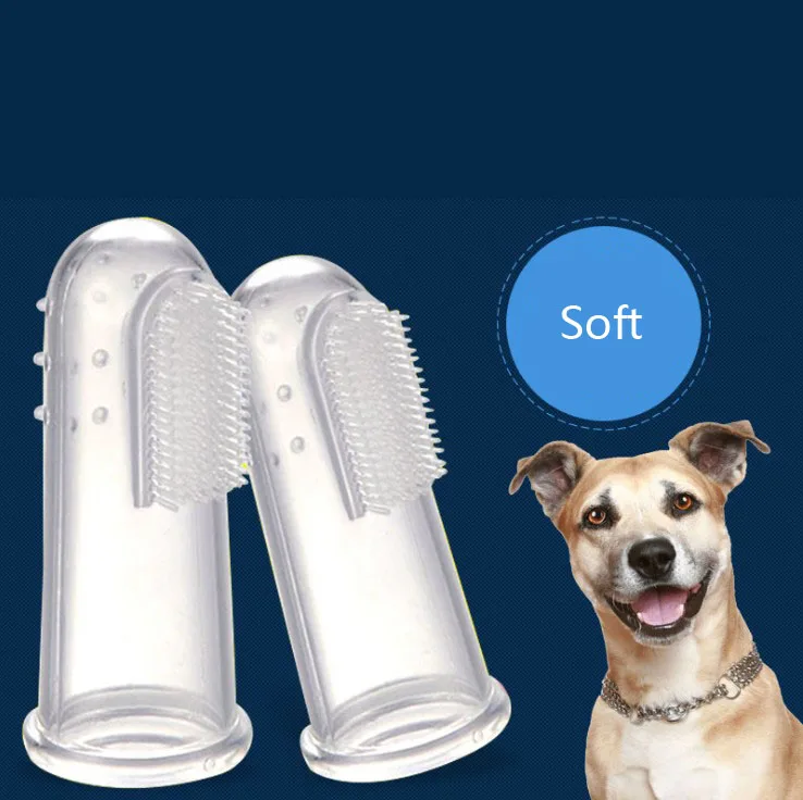 wholesale 100 PCS/lot pet dog toothbrushes cat toothbrush high quality soft comfortable TRP