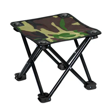 

Camp outdoor chairs Folding portable fishing stool spring transport train art sketch chair Travel Hiking