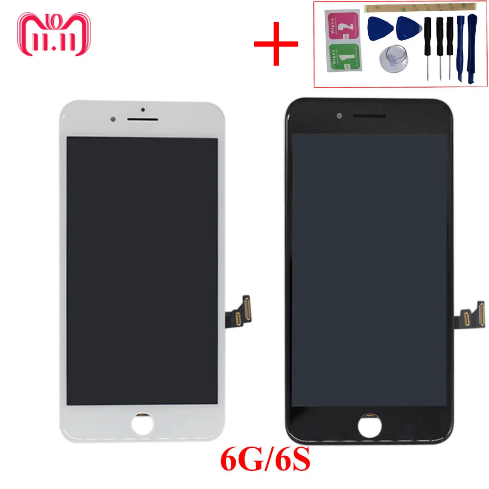 

4.7" AAA Grade LCD Display For iPhone 6 Touch Screen For iPhone 6S Pantalla Replacment For iPhone 6S 6 3D LCD Digitizer Assembly
