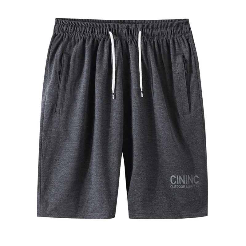Мужские повседневные шорты, модные весенние летние мужские пляжные тренировочные брюки для фитнеса, тренажерного зала, бодибилдинга, тренировок, мужские пляжные шорты, брюки - Цвет: Dark Grey FK081