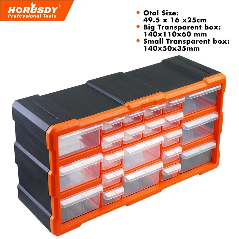 

New 22 Drawers Storage Cabinet Tool Box Chest Case Plastic Organiser Toolbox Bin