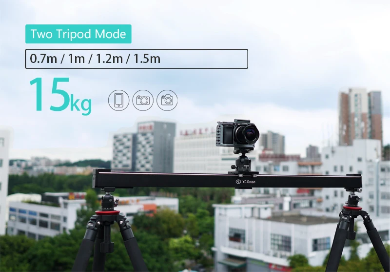 YC ONION Aluminum Motorized Camer Slider App Bluetooth Control Stable Smooth Slider Camera With Motor For Photography DSLR Video (17)