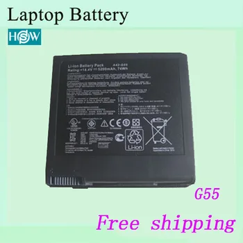 

Free shipping 100% New Laptop battery For ASUS A42-G55