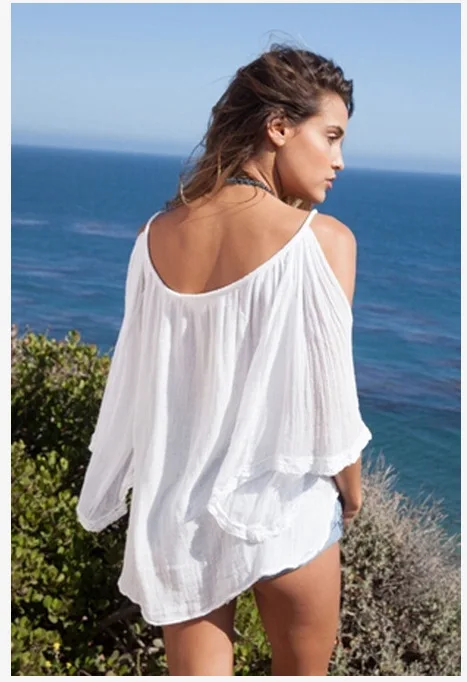 off the shoulder bathing suit cover ups
