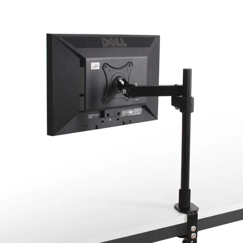 ЖК-дисплей ТВ крепление настольная подставка для монитора зажимное крепление выдвижной вращающийся стеллаж для выставки товаров