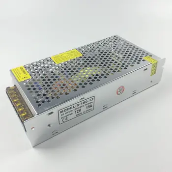 

12V 15A 180W CCTV Switching Power Supply Transformers For LED Strip Light WS2811 WS2801 Pixel Module AC110/220V TO DC12V Adapter
