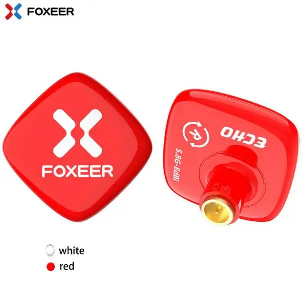 Антенна Foxeer Echo Patch в наличии 21 7 мм 8DBi 5 8 ГГц RHCP LHCP SMA Мини FPV антенна для гоночного