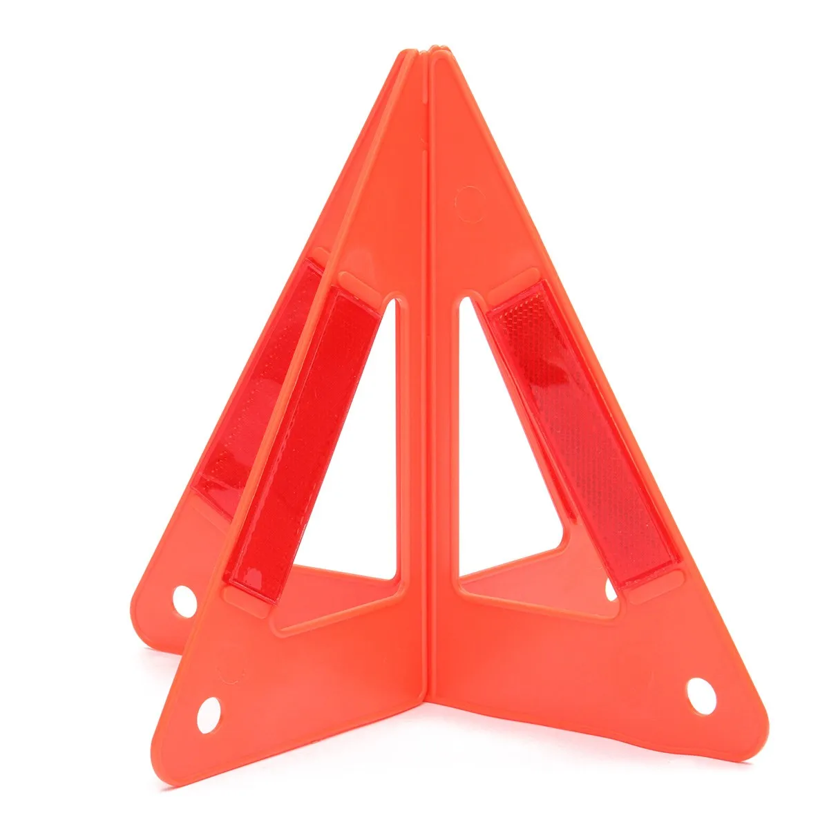 

Car Emergency Breakdown Warning Triangle Red Reflective Safety Hazard Travel Kit