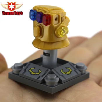 

Avengers Glove Blocks Sets Evil Villain Connect Super Hero Black Widow Hawkeye Strange Building Blocks Action Figure