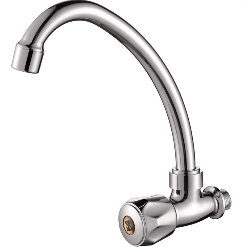 1PC Transverse Ventilation Kitchen Faucet ABS Plastic Plating Chrome