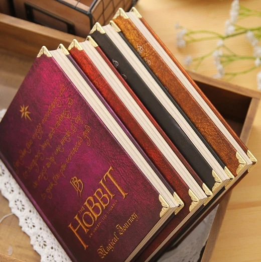 KIMCOOL Notebook [ The Hobbit Magic Book ] Classical European Vintage Diary Composition Book Notepad