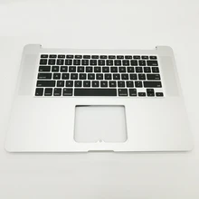Топ чехол Упор для рук клавиатура подсветка для Macbook Pro retina 1" A1398 США английская версия