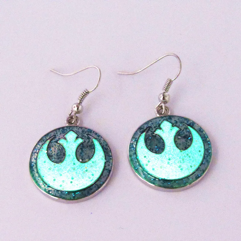 

Star Wars Rebel Alliance Symbol Earrings Noctilucan Star Wars Earrings