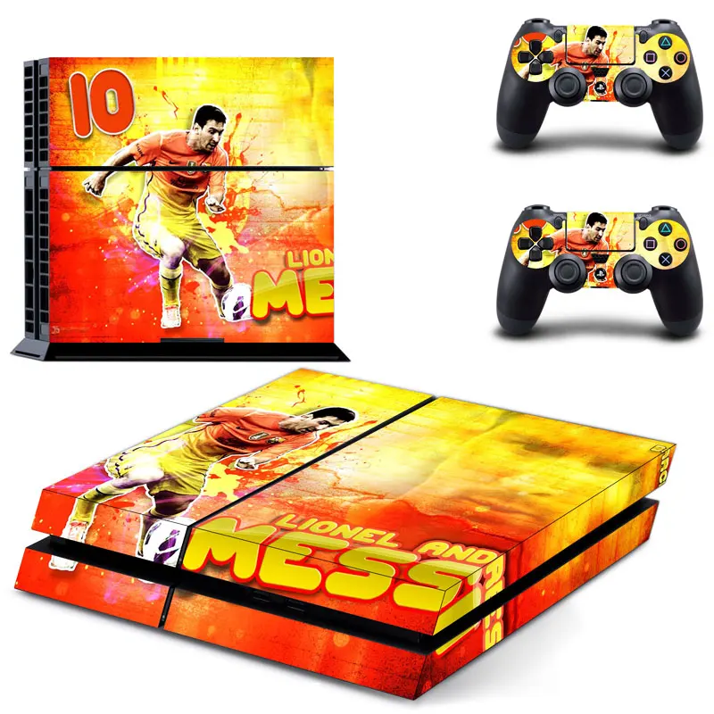 

Colorskin Sticker of Football Star PS4 Skin For Sony Playstation 4 Console protection film and Cover Decals Of 2 Controller