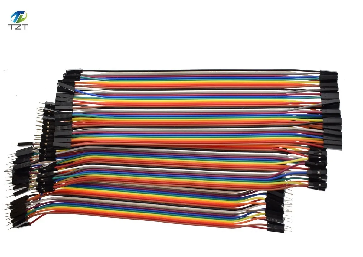 120 шт. 20 см 2.54 мм DuPont линии мужчинами+ мужчин и женщин+ женский джемпер провода Dupont кабеля для Arduino