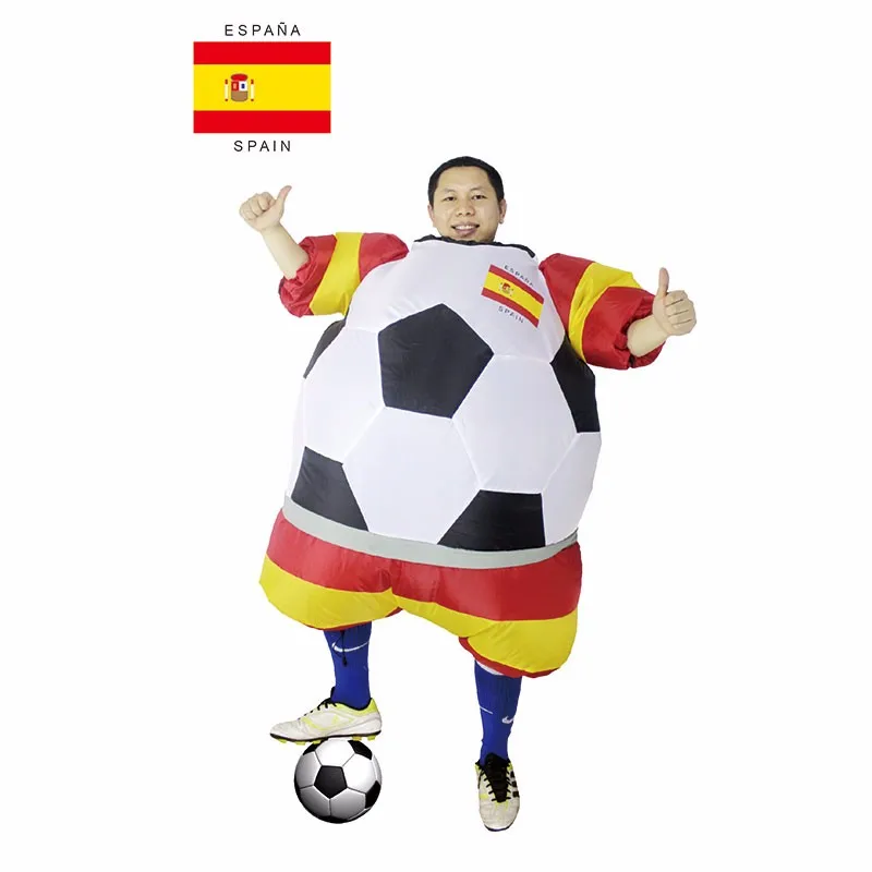 Adult Football Costumes World Cup Inflatable Outfit s Fancy Dress Blow Up Suits (2)