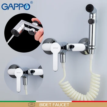

GAPPO Bidet Faucet bathroom handheld shower washer tap wall mount bidet muslim shower toilet bidet waterfall faucet