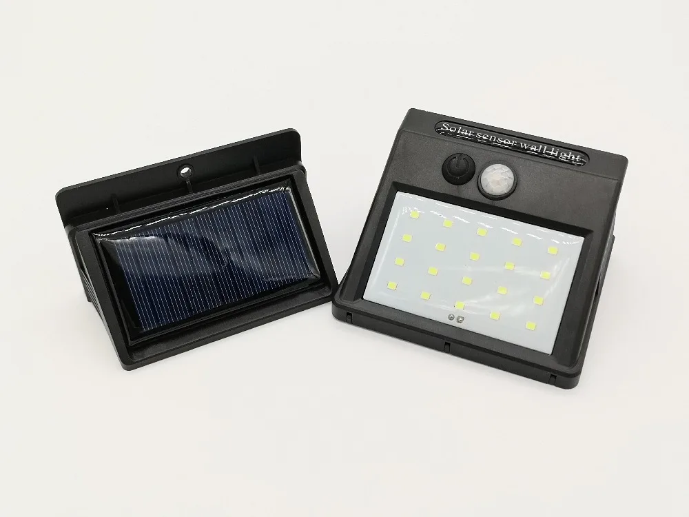 Waterproof solar 20LED split outdoor garden wall light PIR motion sensor | Лампы и освещение
