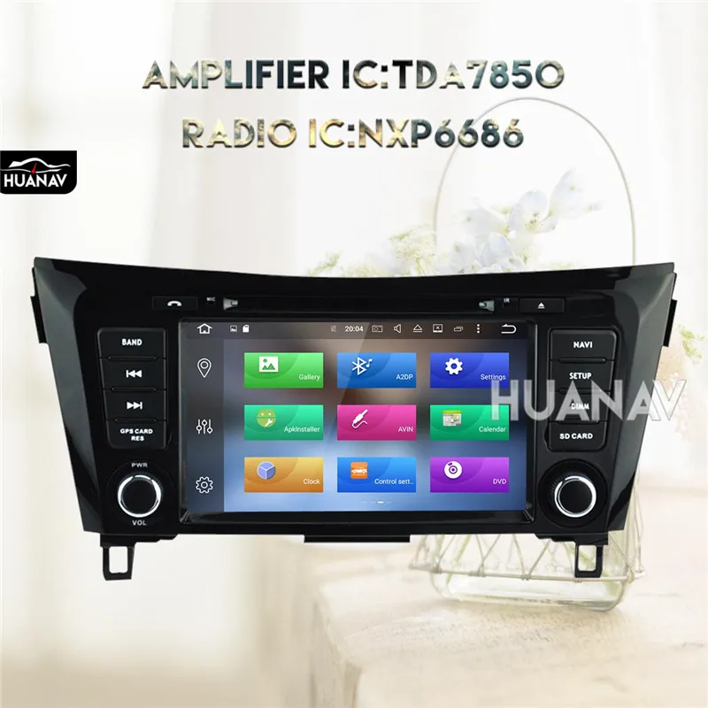 Clearance In dash Car DVD multimedia player GPS navigation for Nissan X-TRAIL Qashqai Dualis Rogue 2013-2017 Android 8.0 auto stereo 6