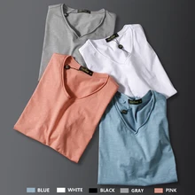 Бамбуковое нижнее белье для мужчин пижамы короткий рукав ночная рубашка Лоскутная пустая белая рубашка свободные пижамные повседневные пижамы Домашняя одежда для мужчин s