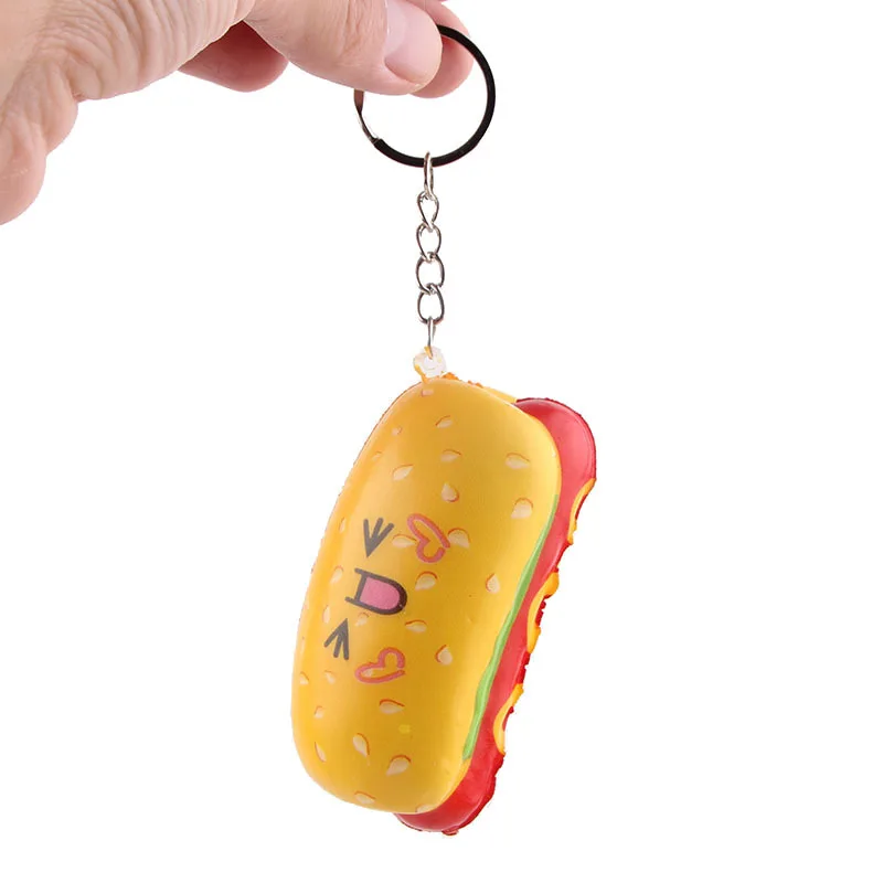 40pcs-rare squishy hotdog хлеб Squishies овечка медленный рост телефон chams мягкий игрушка pu squeeze подарок снятие стресса