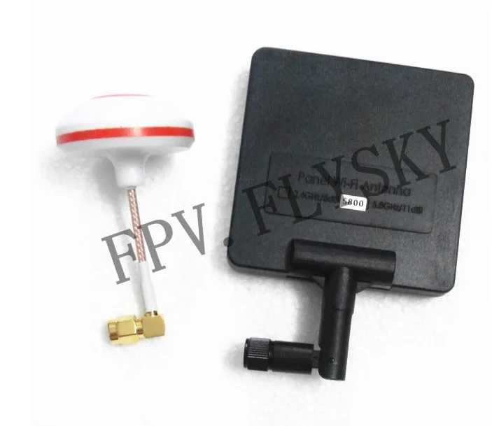 High Gain 11dBi Panel Rotating + Mushroom 5.8G FPV Antenna RP SMA Female For DJI Phantom Flame Wheel Qudcopter FPV Antenna