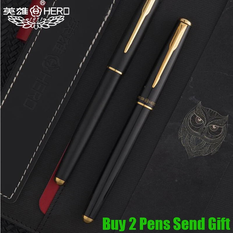 

Hot Selling New Arrival Hero 5020 Metal Fountain Pen Office Writing Business Gift Pen Buy 2 Pens Send Gift