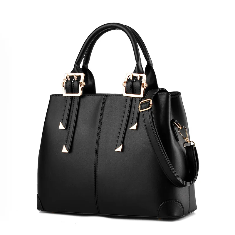 

2018 new ladies handbag shoulder bag women's shellfish business bags