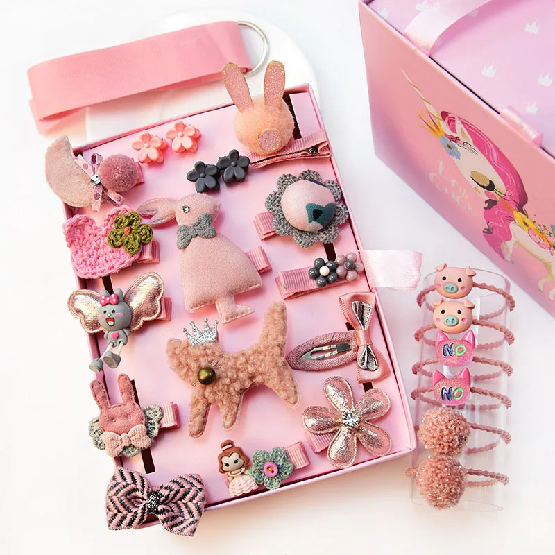 Cute Kids Girl Hairpins Cartoon Hairclips Child Barrette Hair Band Accessories