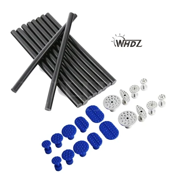 

10 Pcs Glue Sticks Black Glue Sticks Paintless Dent Removal PDR Tool 18 pcs PDR Puller Tabs